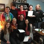 This must be one of the rewards of good living: eight fantastic singers recording in my basement. Media 8